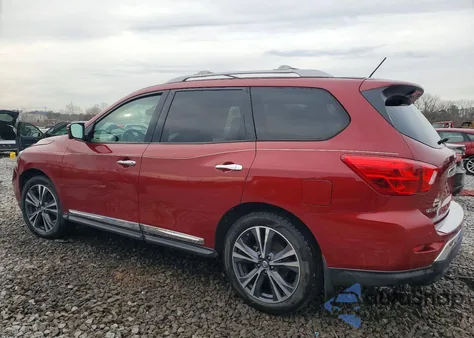 2017 Nissan Pathfinder S z USA, uszkodzony, nr VIN 5N1DR2MN3HC640606